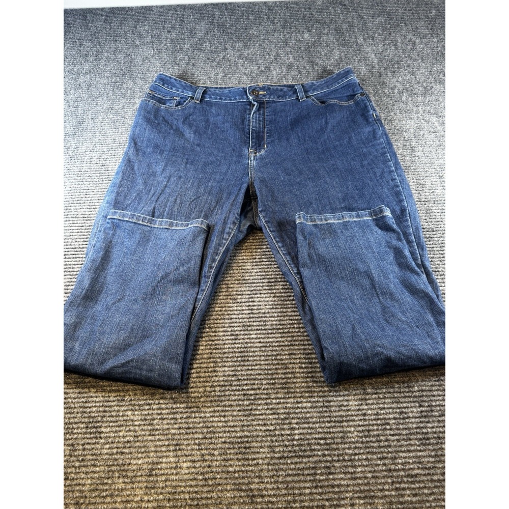 L.L. Bean Women's Blue Classic Fit Jeans 16‎